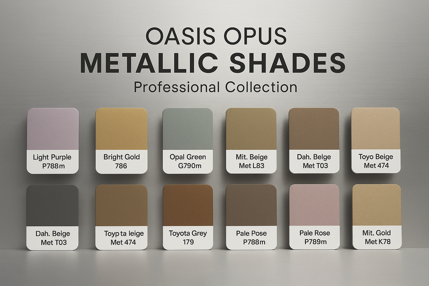 Oasis Opus Metallic Paint – Metallic Shades (0.9 Litre & 3.64 Litre & 20 Litre)